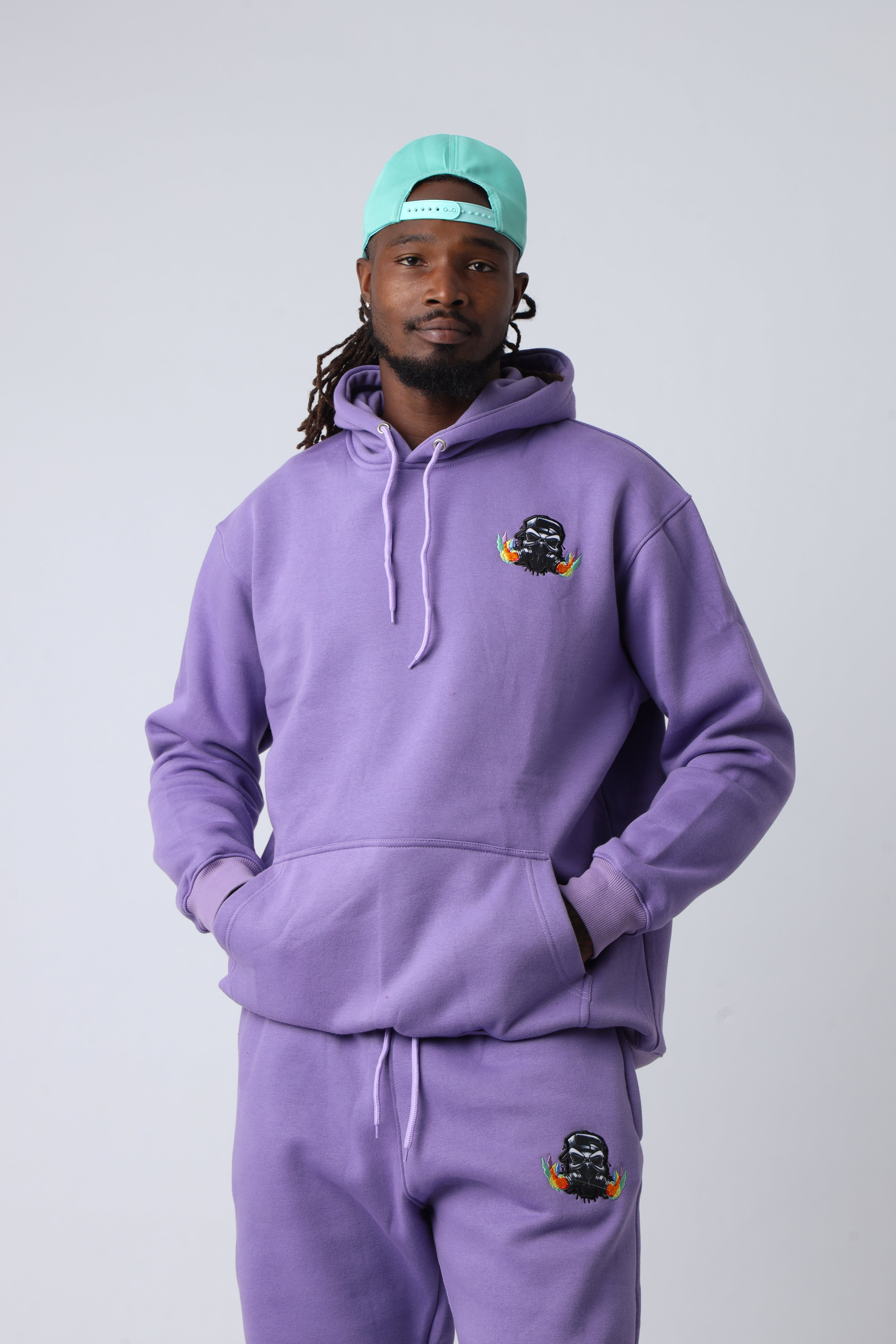 Purple Reign Small Logo Pullover Hoodie