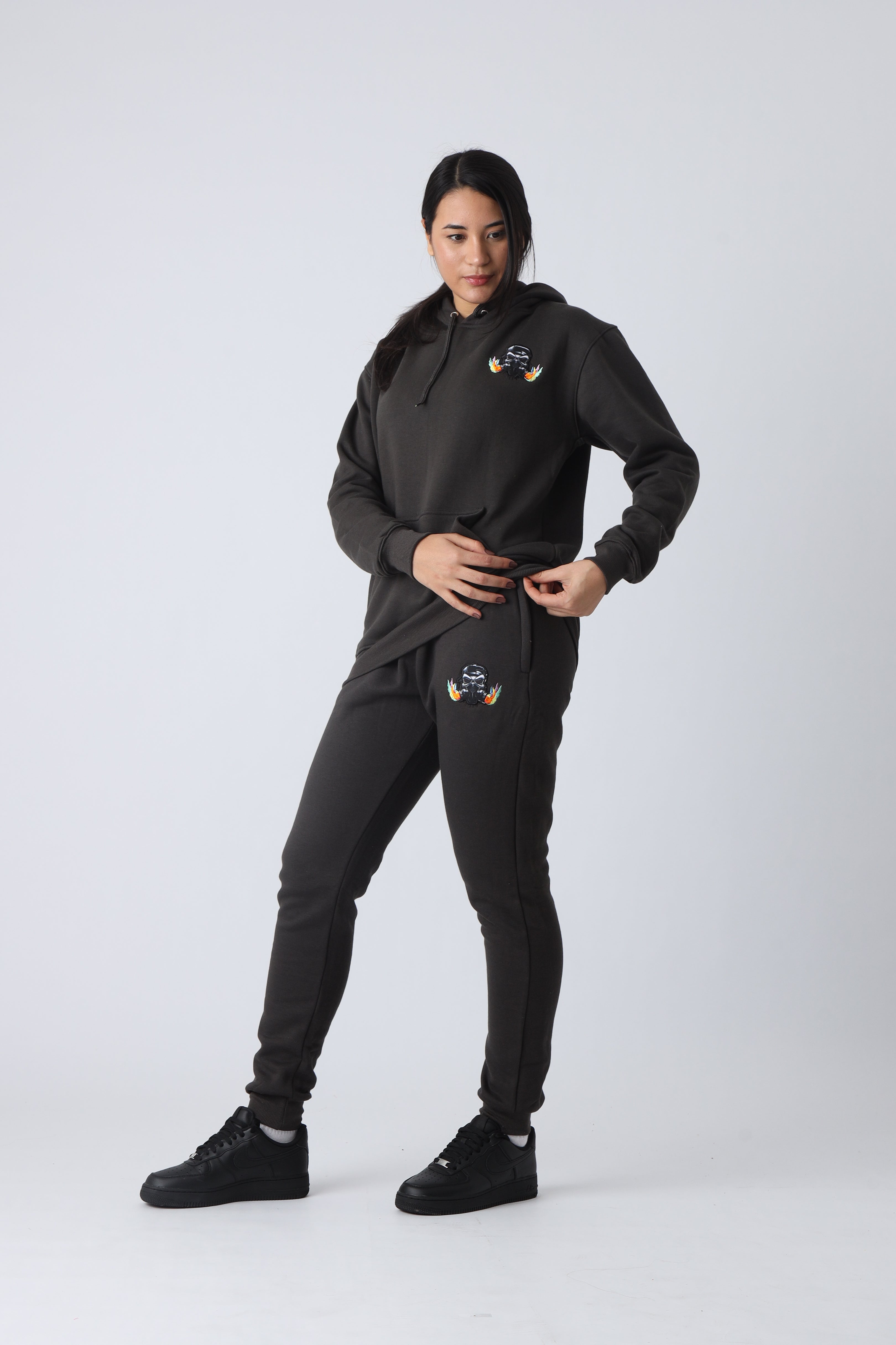 Phantom Ash Small Logo Pullover Hoodie