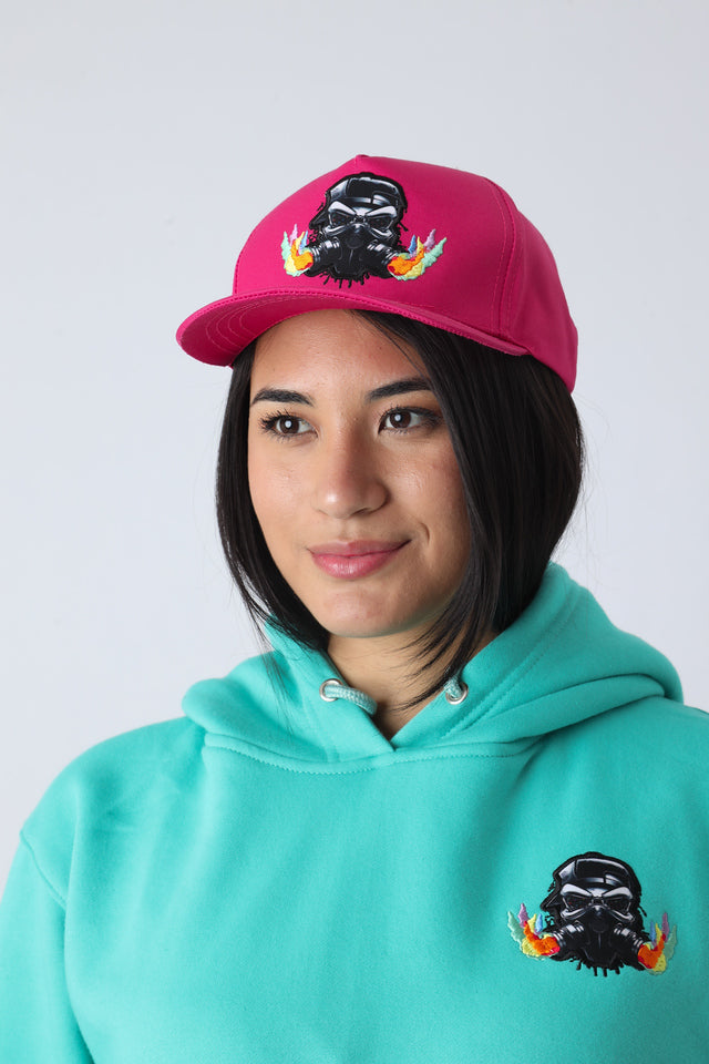 Hyper Pink Snapback Hat