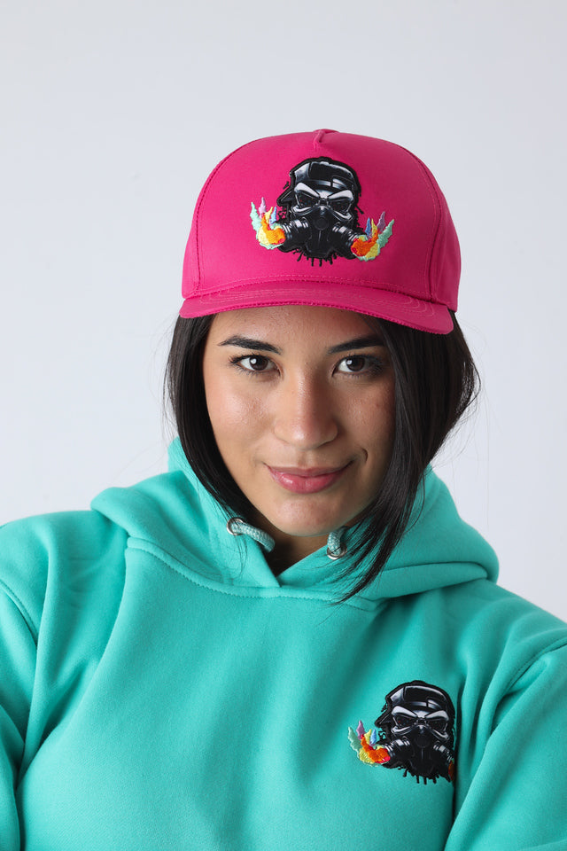 Hyper Pink Snapback Hat