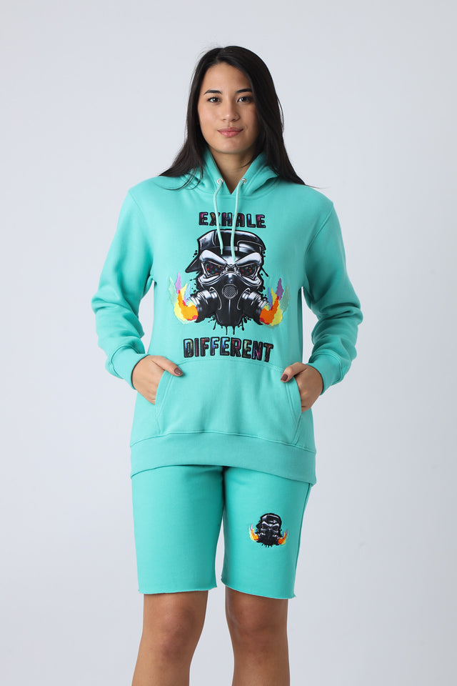 Icy Exhale Large Logo Pullover Hoodie