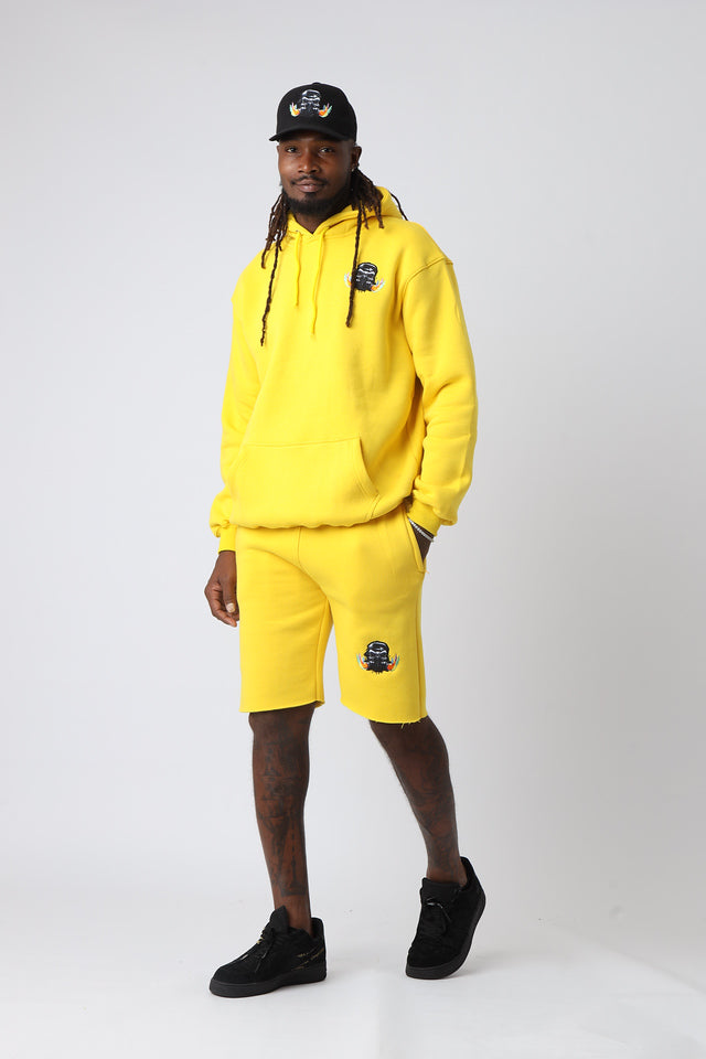 Lemon Haze Small Logo Pullover Hoodie
