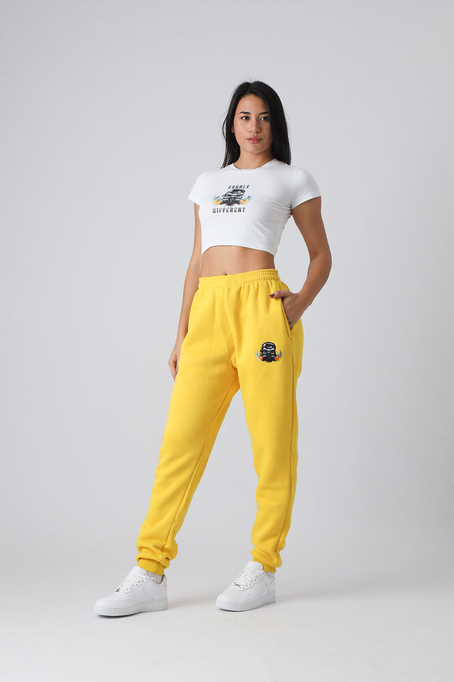 Exhale Different White Crop Top