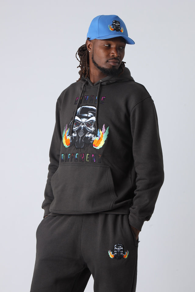 Phantom Ash Large Logo Pullover Hoodie