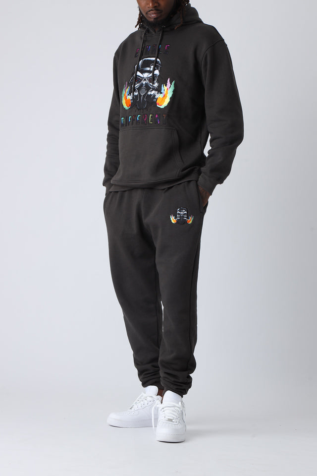 Phantom Ash Large Logo Pullover Hoodie