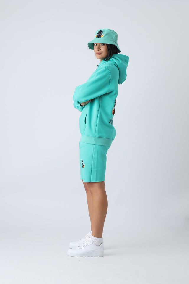 Icy Exhale Small Logo Pullover Hoodie