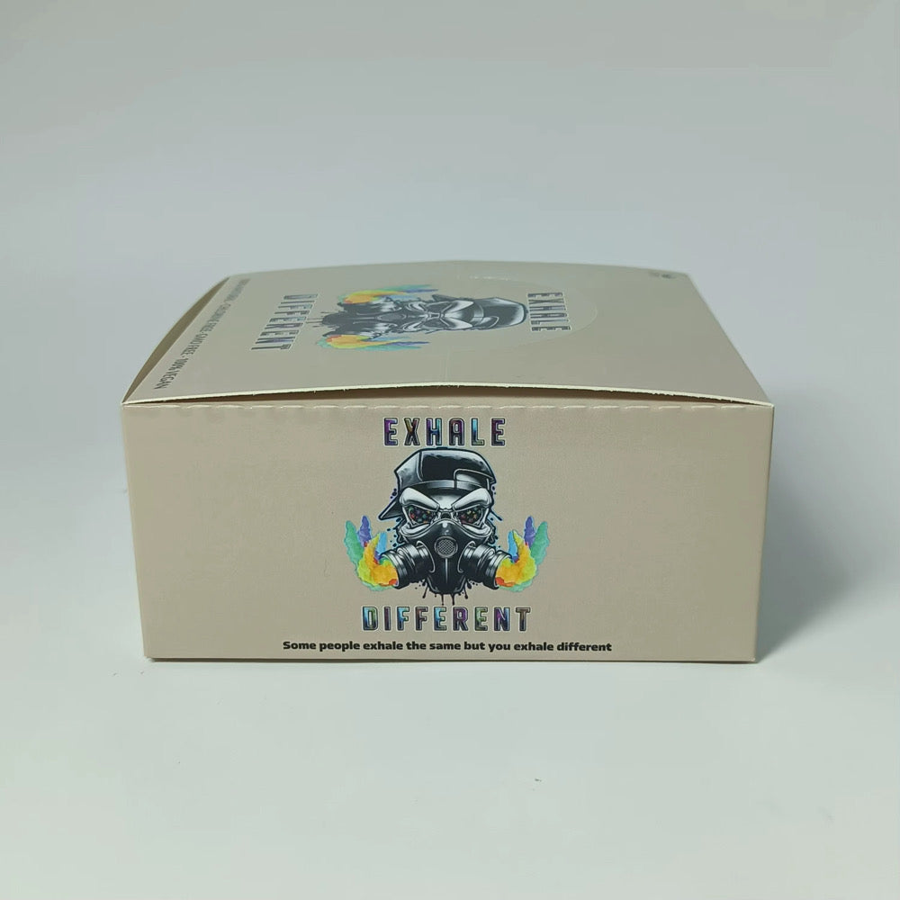 Exhale Different Hemp Rolling Papers –  Display Box (50 Books)