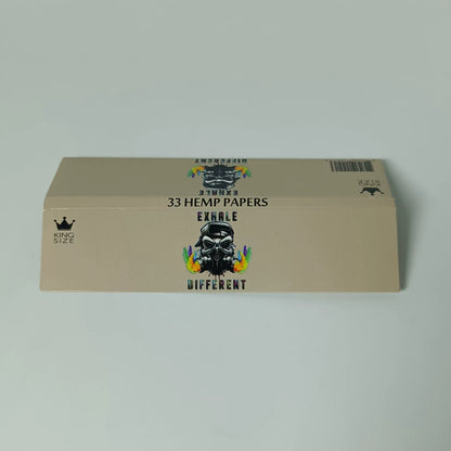 Exhale Different Hemp Rolling Papers –  Display Box (50 Books)