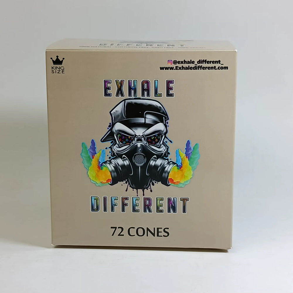 Exhale Different Hemp Rolling Papers &amp; Cones