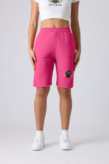 Hyper Pink Athletic Shorts