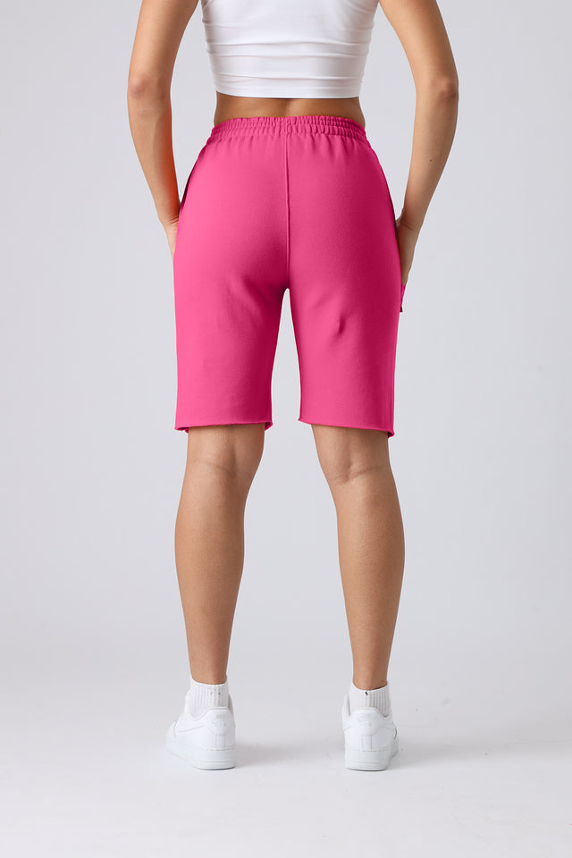 Hyper Pink Athletic Shorts