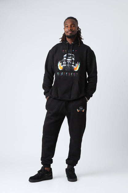 Midnight Exhale Large Logo Pullover Hoodie