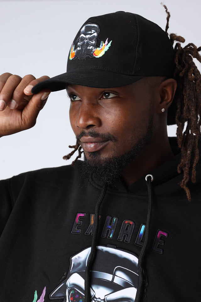 Midnight Exhale Snapback Hat