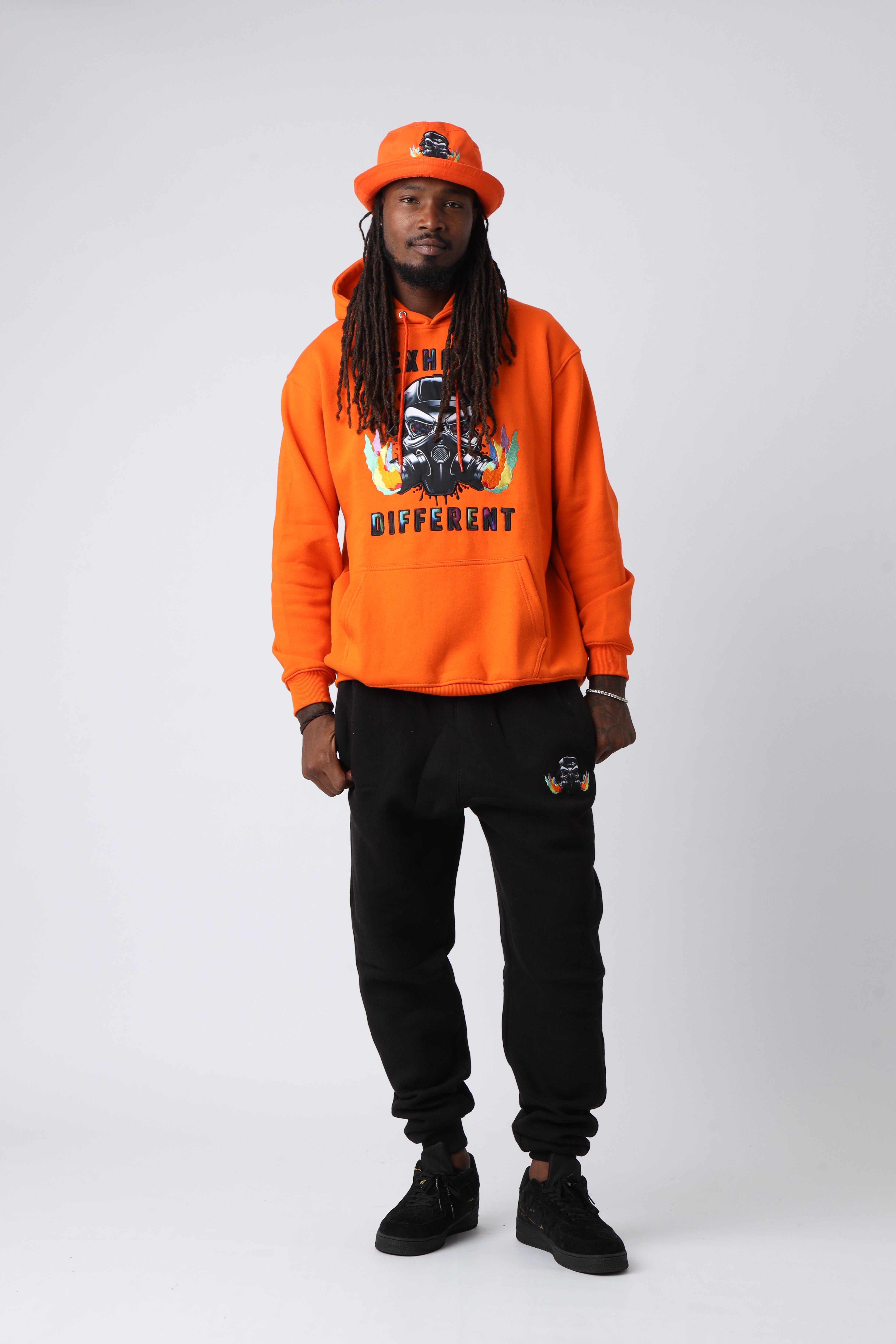Burnt Ember Large Logo Pullover Hoodie