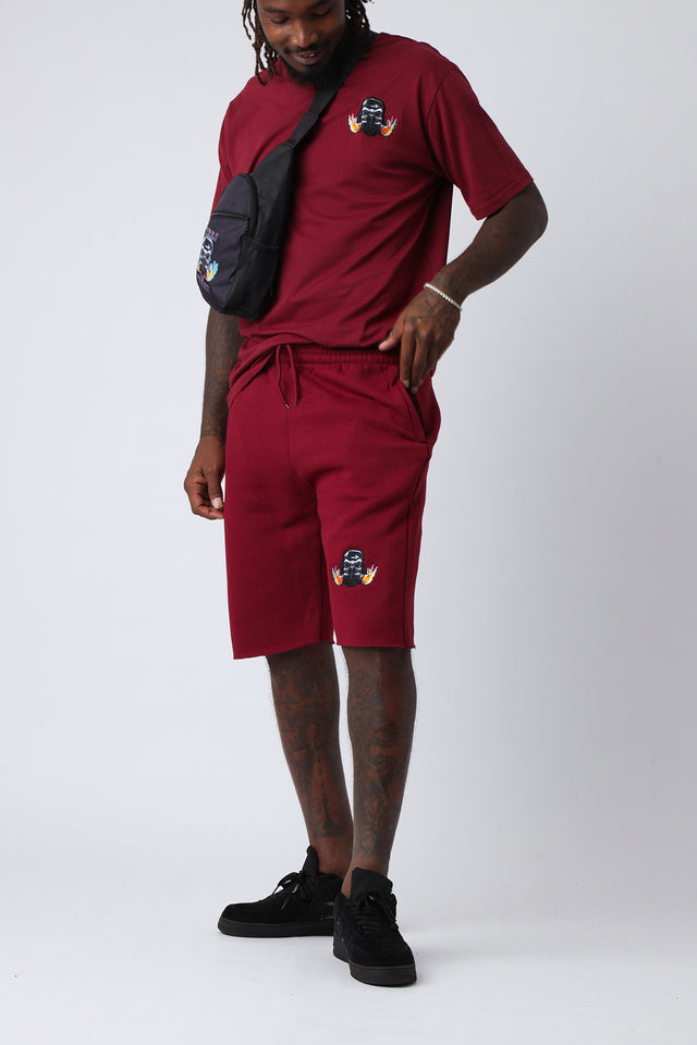 Velvet Ash Athletic Shorts