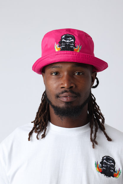 Hyper Pink Bucket Hat