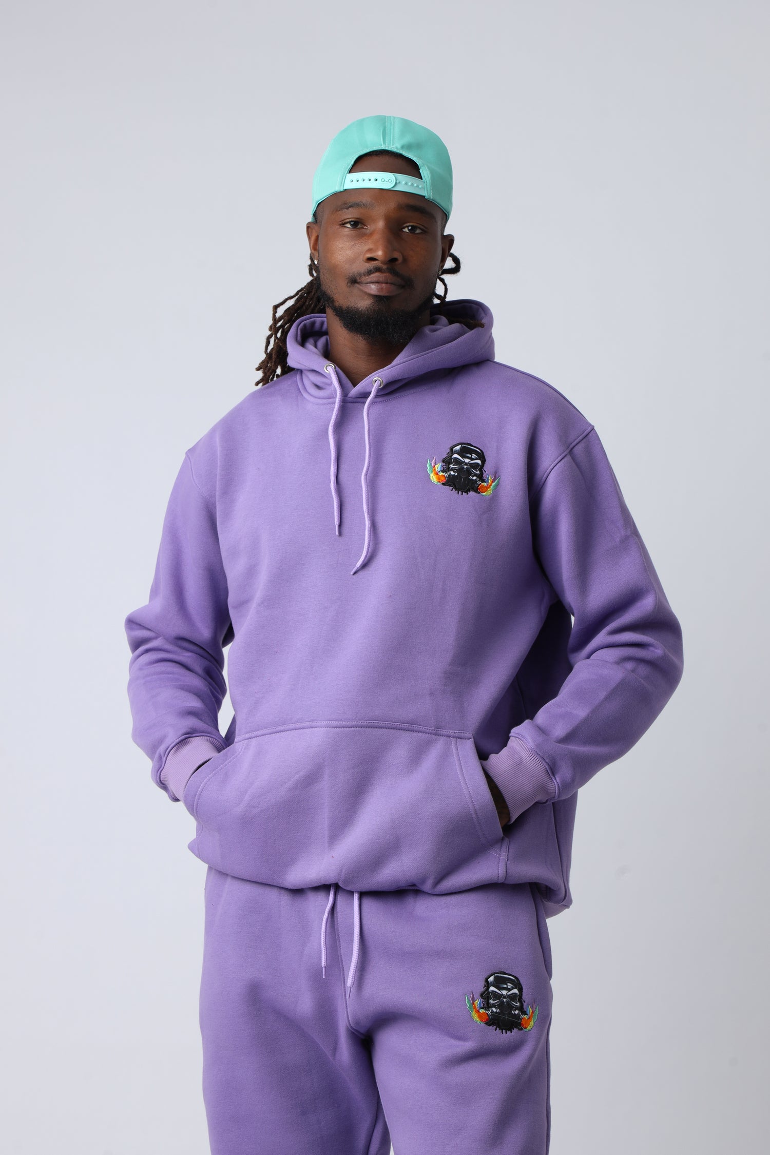 Purple Reign Small Logo Pullover Hoodie