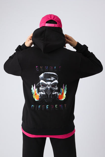Midnight Exhale Small Logo Pullover Hoodie