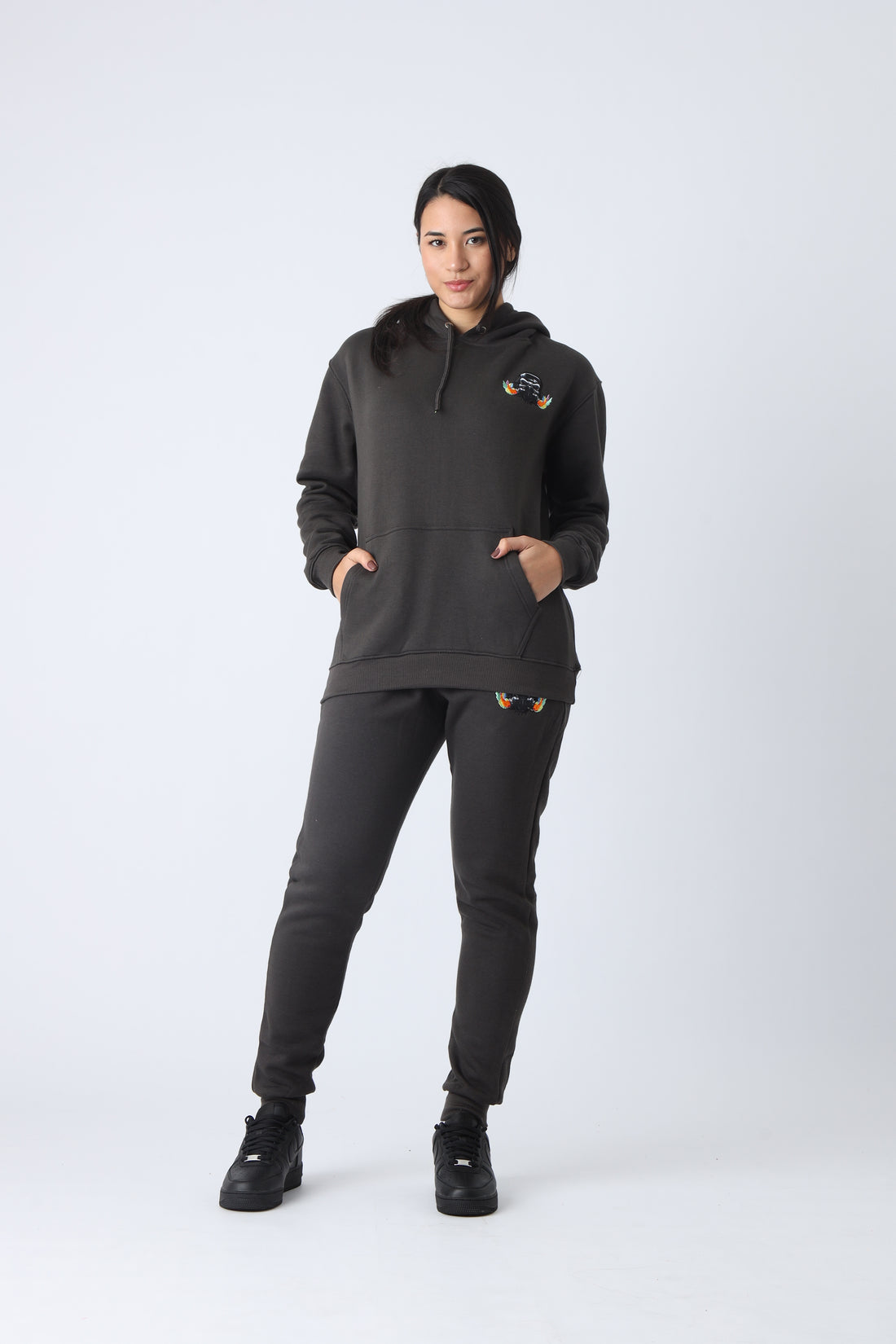 Phantom Ash Small Logo Pullover Hoodie