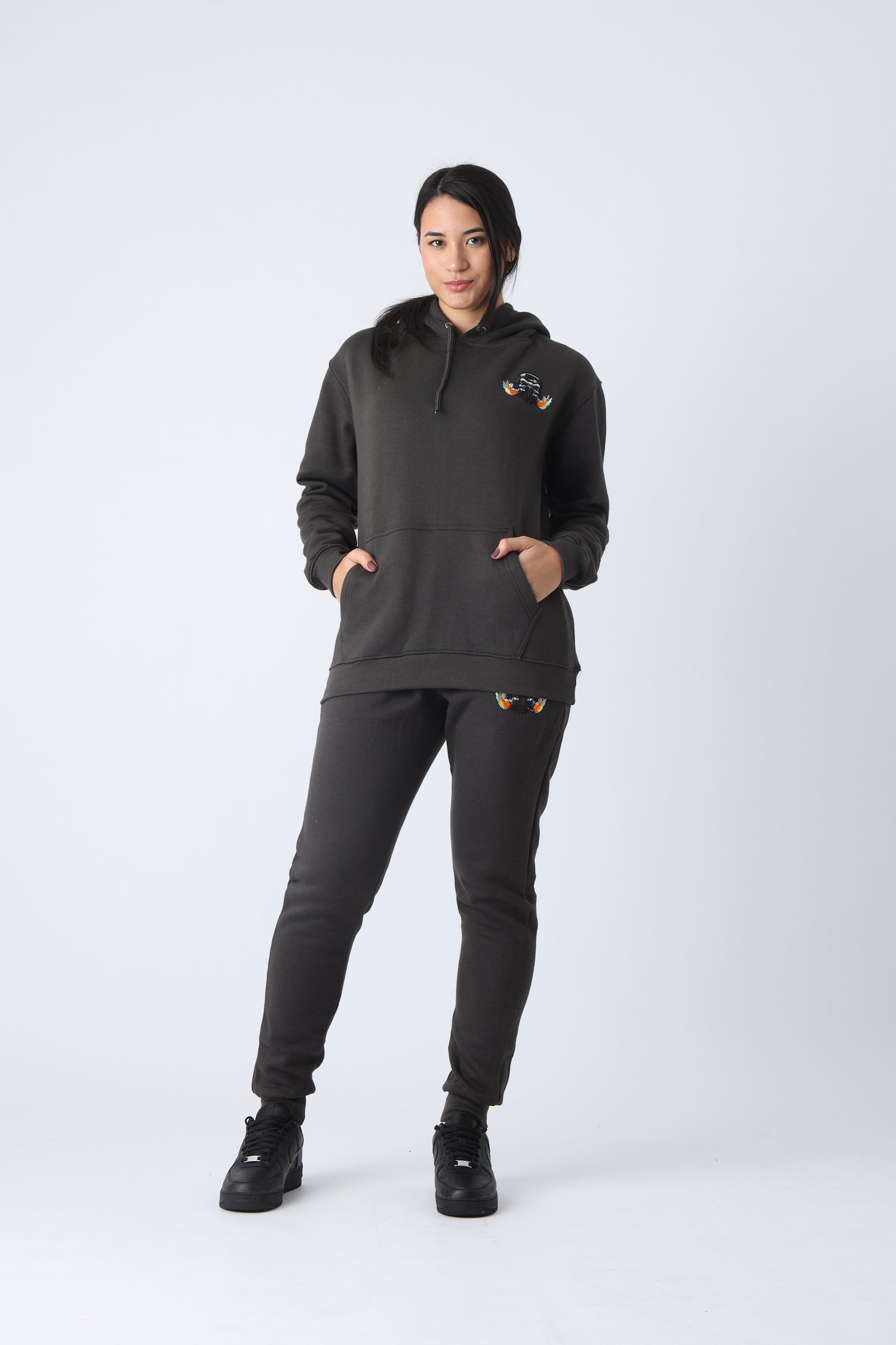 Phantom Ash Small Logo Pullover Hoodie