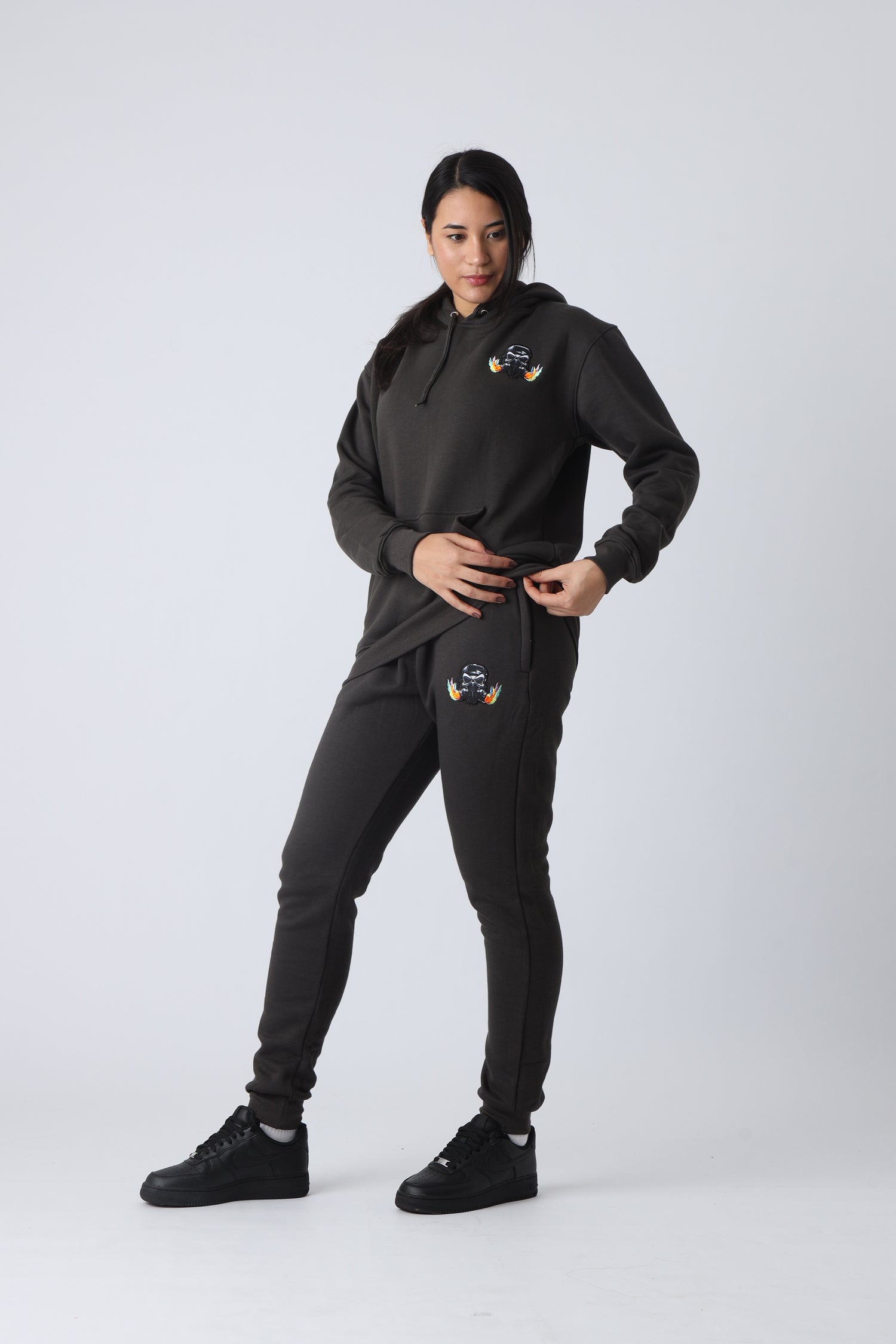 Phantom Ash Small Logo Pullover Hoodie