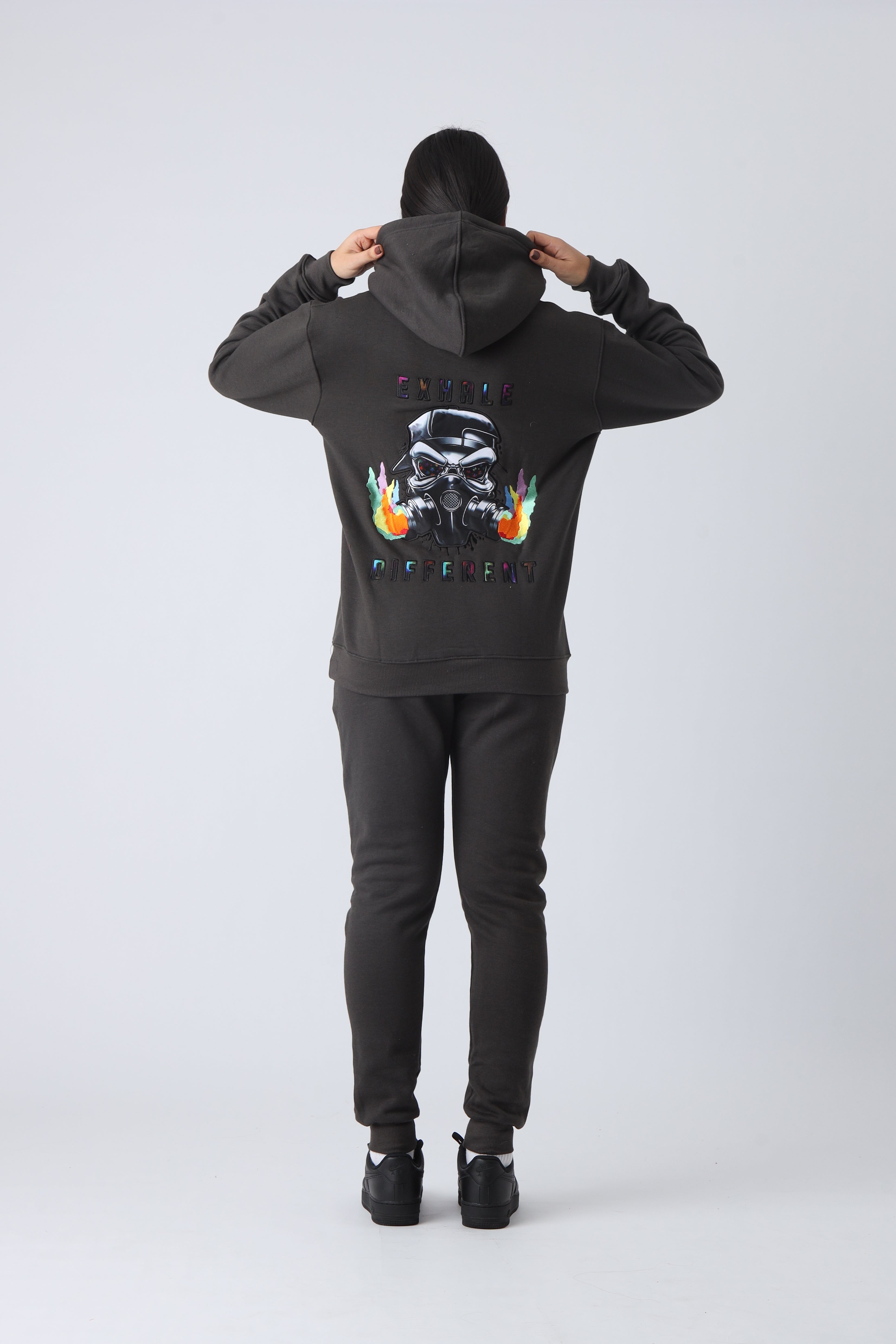 Phantom Ash Small Logo Pullover Hoodie