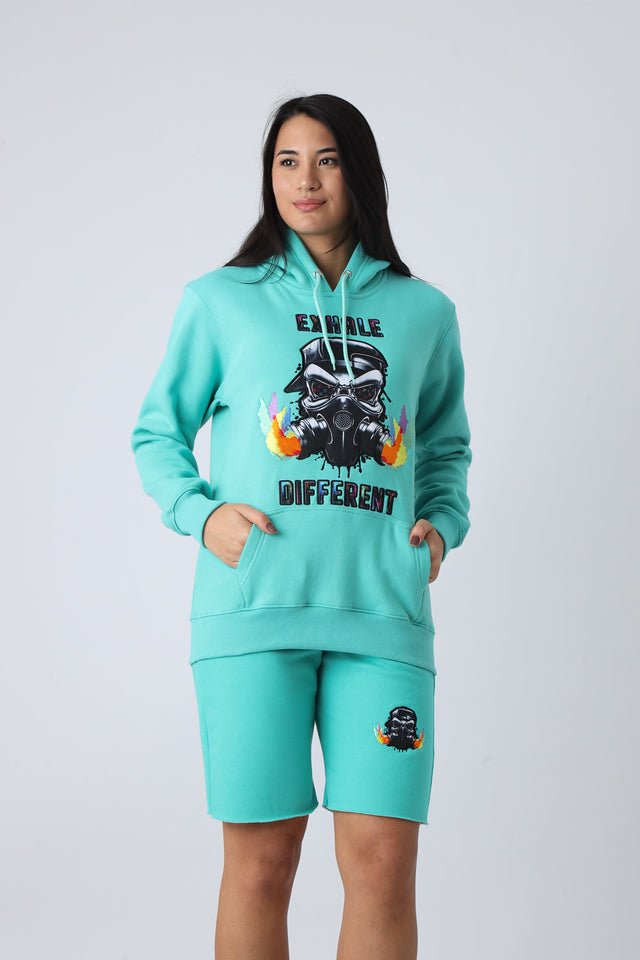 Icy Exhale Large Logo Pullover Hoodie