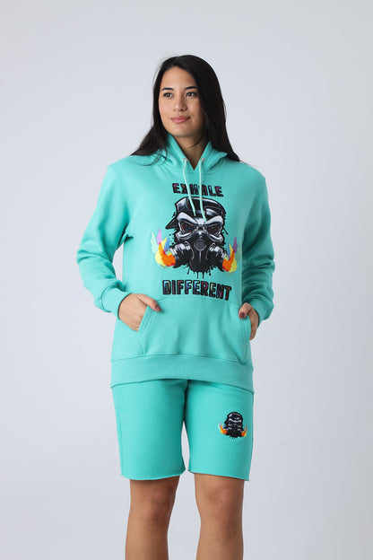 Icy Exhale Large Logo Pullover Hoodie