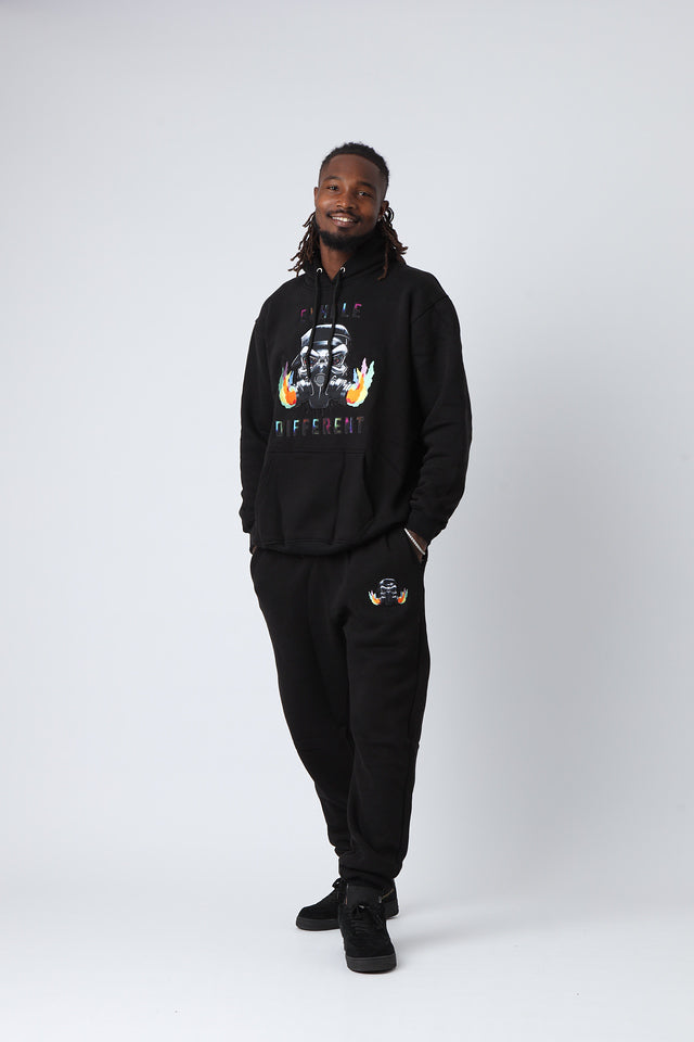 Midnight Exhale Large Logo Pullover Hoodie