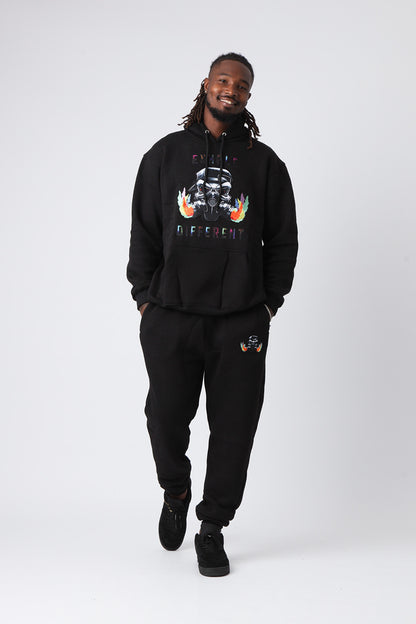 Midnight Exhale Large Logo Pullover Hoodie