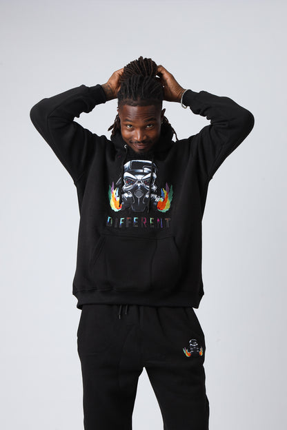 Midnight Exhale Large Logo Pullover Hoodie