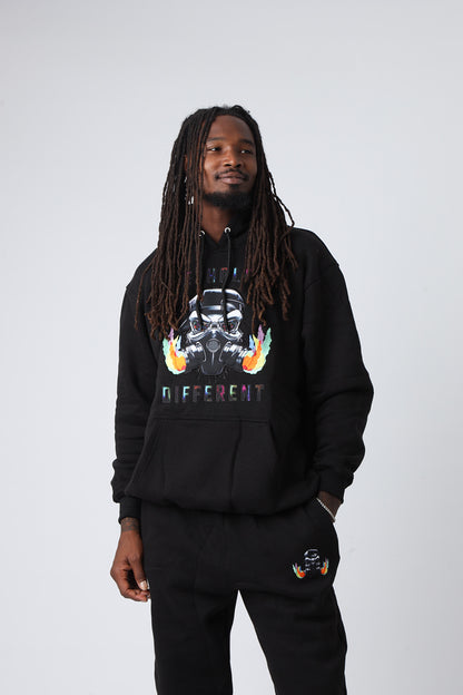 Midnight Exhale Large Logo Pullover Hoodie