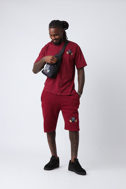 Velvet Ash Athletic Shorts