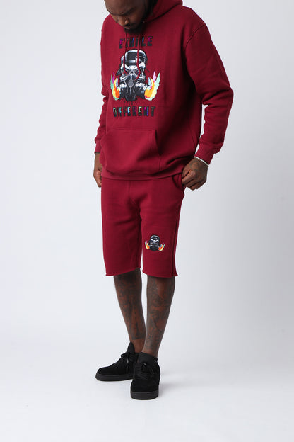 Velvet Ash Athletic Shorts