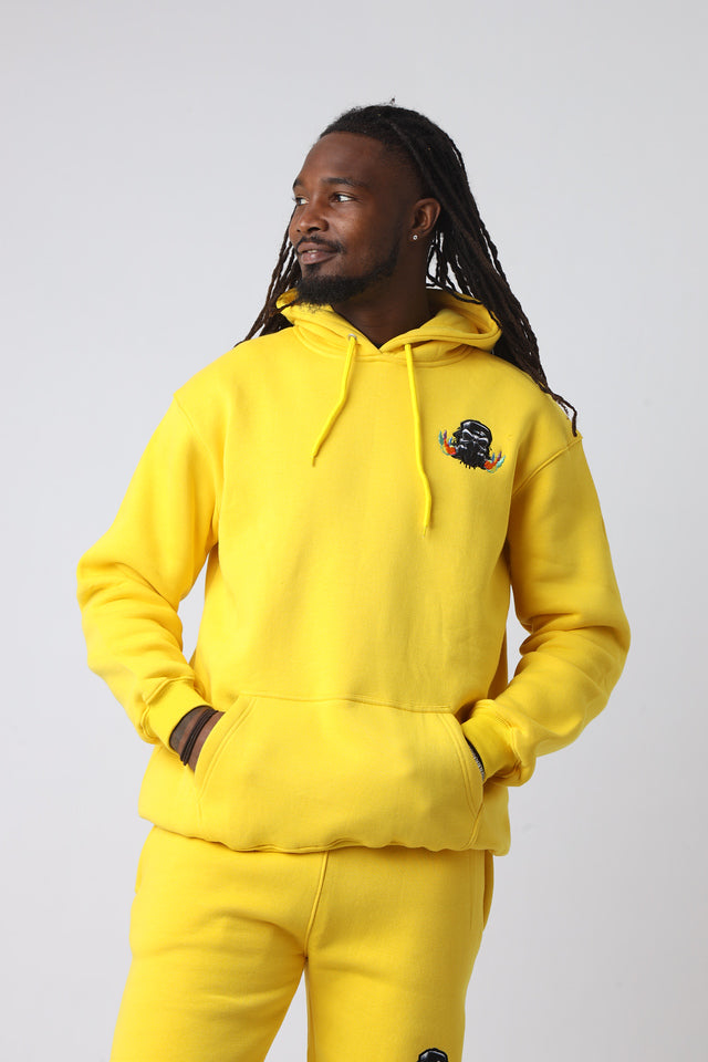 Lemon Haze Small Logo Pullover Hoodie