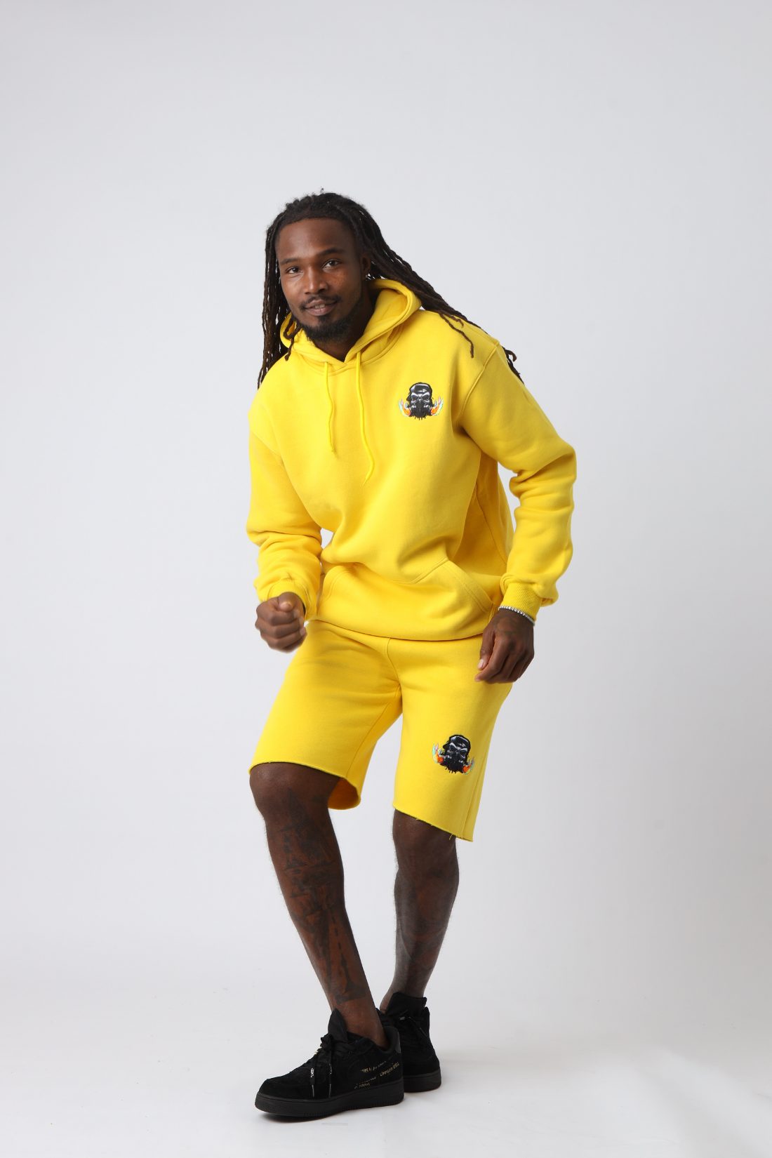 Lemon Haze Small Logo Pullover Hoodie