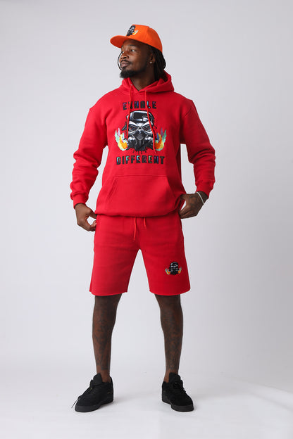 Cherry Blaze Large Logo Pullover Hoodie