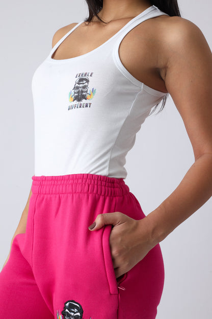 Exhale Different White Bodysuit