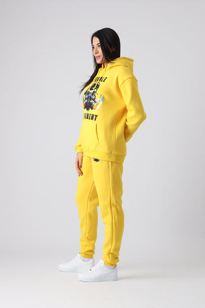 Lemon Haze Large Logo Pullover Hoodie