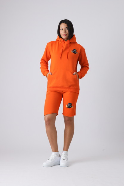 Burnt Ember Small Logo Pullover Hoodie