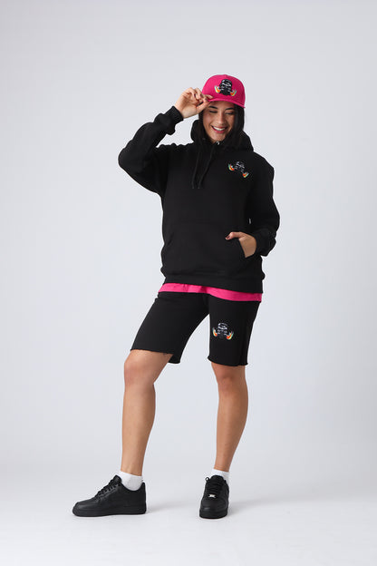 Midnight Exhale Small Logo Pullover Hoodie