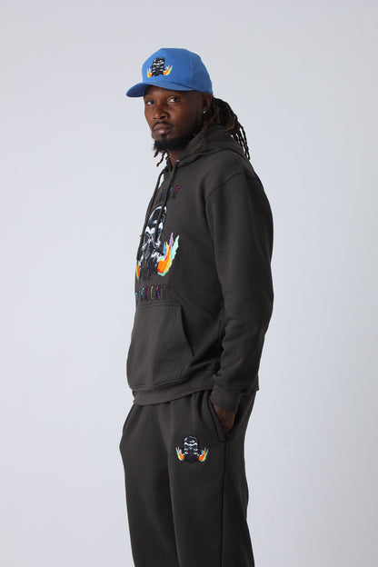 Phantom Ash Large Logo Pullover Hoodie