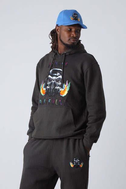 Phantom Ash Large Logo Pullover Hoodie
