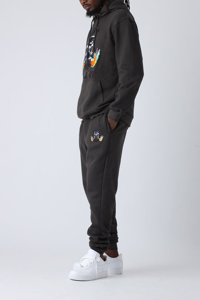 Phantom Ash Large Logo Pullover Hoodie