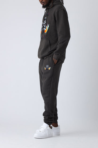 Phantom Ash Large Logo Pullover Hoodie