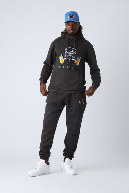 Phantom Ash Large Logo Pullover Hoodie