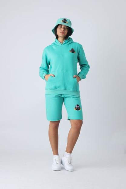 Icy Exhale Small Logo Pullover Hoodie