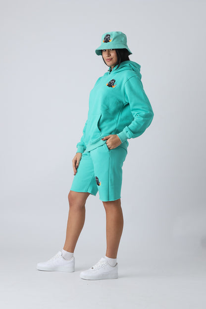 Icy Exhale Small Logo Pullover Hoodie